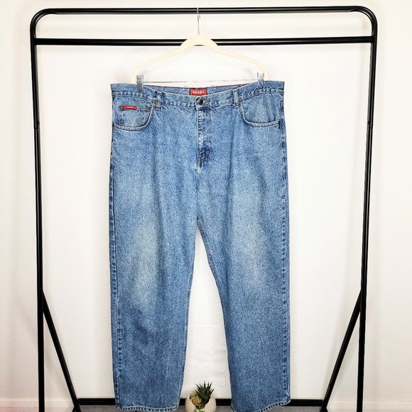 Chaps Other - CHAPS Denim Men's Vintage 90s Relaxed Fit Blue Denim Jeans Size 42x32